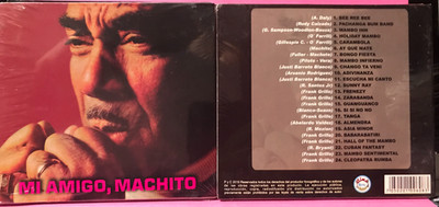RARE cd SALSA Mi amigo Machito MAMBO INFIERNO guaguanco ALMENDRA  NEW