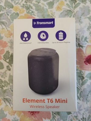 Tronsmart Element T6 mini wireless speaker, new in box