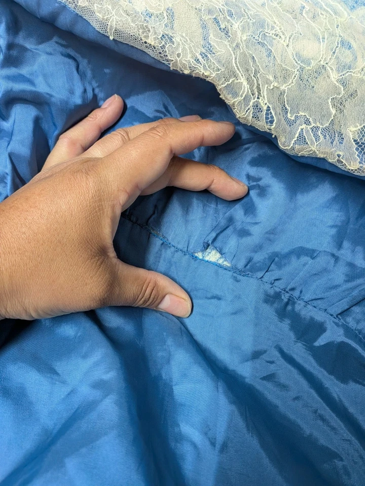 Falda plisada Tracy Reese para mujer talla 4 ribete floral de encaje 100 % lana twee caprichoso Foto 4 de 4