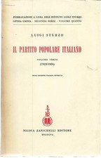 "Il partito popolare italiano" di L. Sturzo