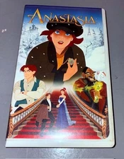 Anastasia VHS White Clamshell Vintage 1998 Insert Twenty Century Fox