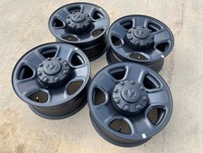 18 Dodge Ram 2500 3500 Steel Black Oem 2473 Wheels Rims Set 2025 2026 2027 New