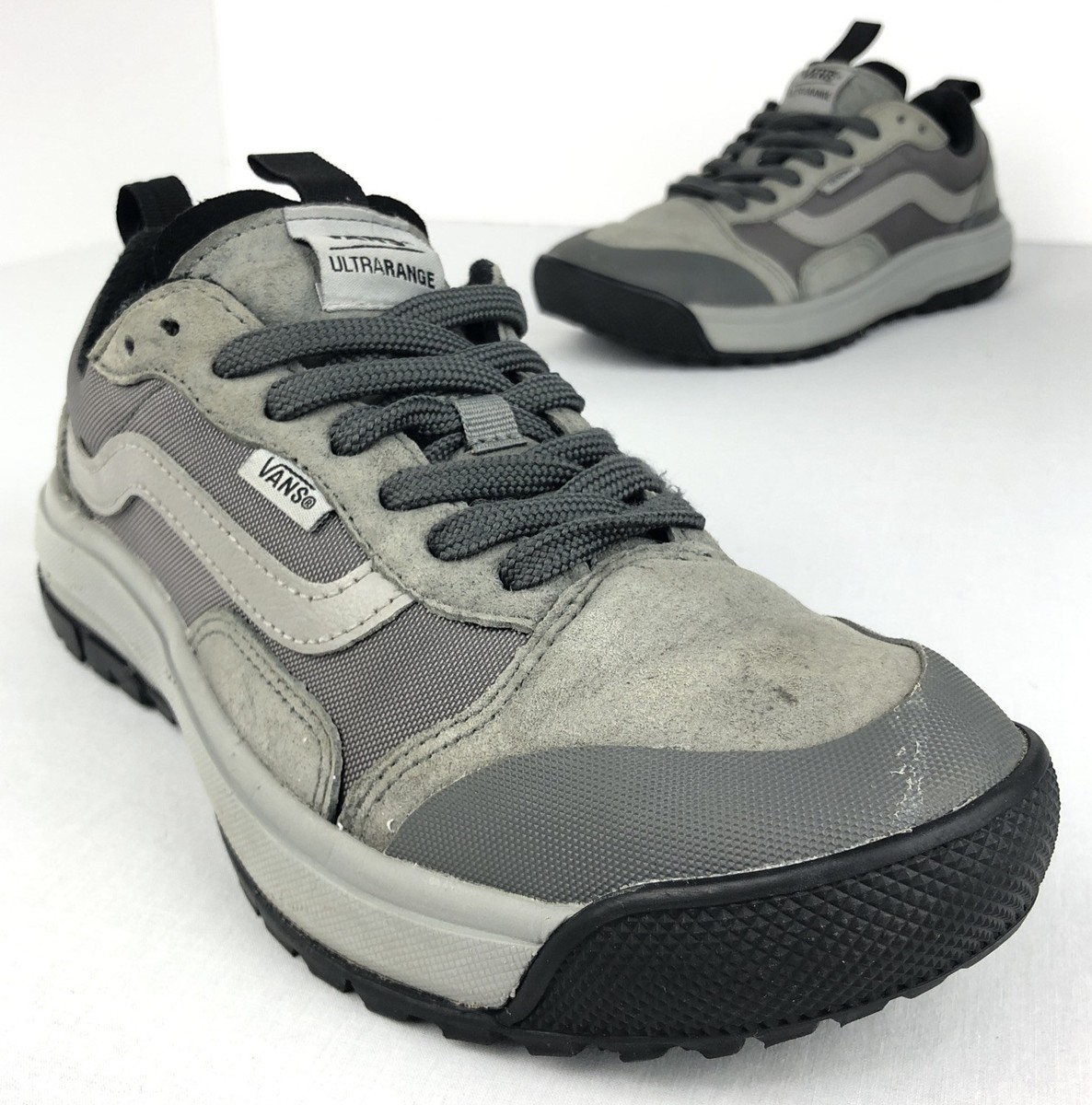 Vans UltraRange MTE 1 Low Top Shoes Gray Men display picture 1