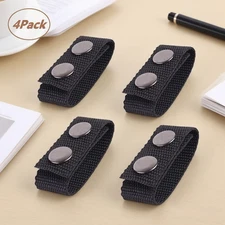 4 Pack Duty Belt Keeper Tactical Belt Buckle Belt Keeper Portable Webbing Strap