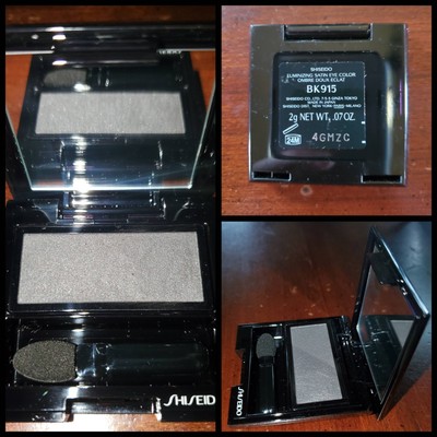 RARE Shiseido NEW BK915 Luminizing Satin Eye Color/Shadow Midnight Sparkle Black