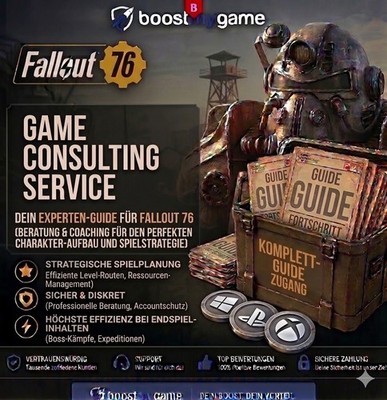 Fallout 76 Fallout 76 - Account Setting - Beratung / Hilfe (Xbox,PC,PS)