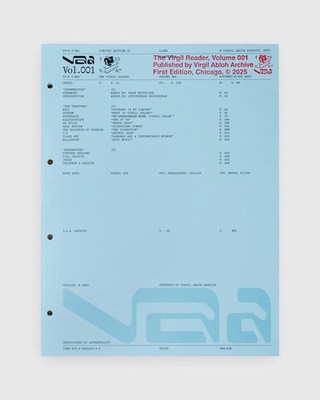 The Virgil Reader, Volume 001 Pre-order New 