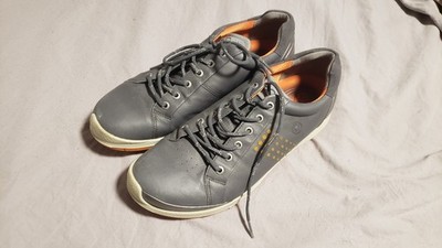 Mens size 9.5 (EU 43) - ECCO BIOM Men's Spikeless Leather Golf Sneakers
