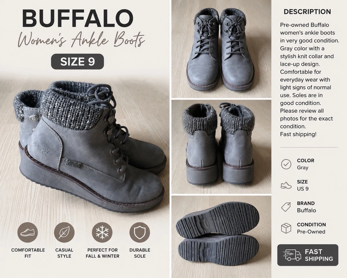 Buffalo Boots for Women for sale | eBay