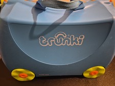 Trunki Kids BLUE Ride-On Suitcase Travel Hand Luggage