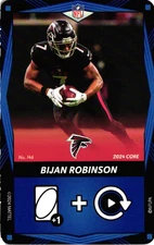 2024 Uno Elite - Bijan Robinson #146 Blue - Falcons