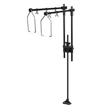 Reptile Dual Lamp Stand Metal Adjustable Heating Lamp Holder Light Fixture Re...