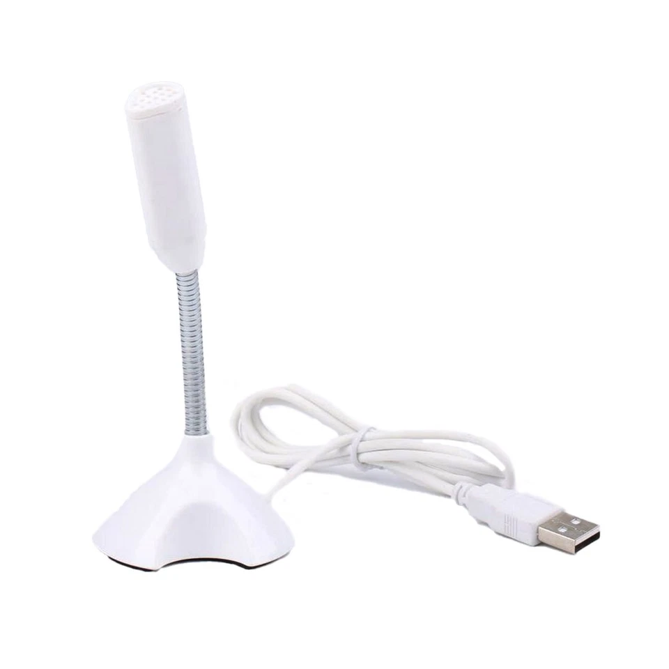 Microfono USB per Laptop Microfono Vocale Ad Alta Sensibilità Supporto per 1069