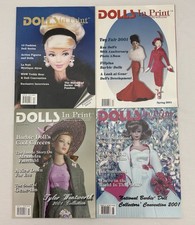 LOT 4 Dolls In Print Magazines 2001 FULL YEAR Premiere Winter Spring Summer Fall