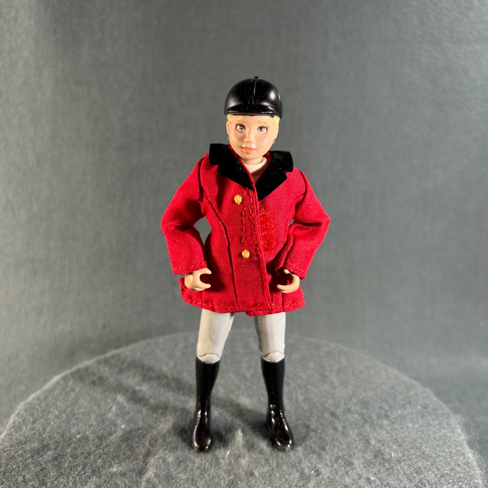 Mattel Barbie Doll Horse Show Jumper Rider Fisher Price 5.5 