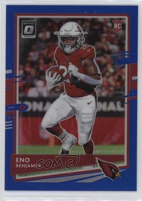 2020 Panini Donruss Optic Rookies Blue Prizm 86/179 Eno Benjamin Rookie RC 06hn