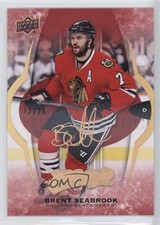 2016-17 Upper Deck MVP Super Script 12/25 Brent Seabrook #64 0c3
