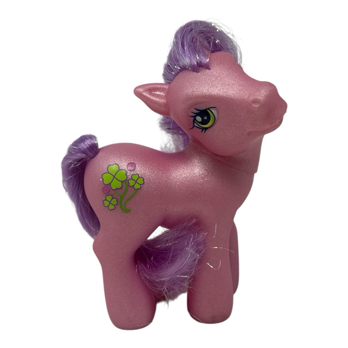 AYAME PONY limited Edition　ピンク　グリーン My Little Pony 2002 Serendipity Four Leaf Clover G3 Tinsel Hair | eBay