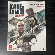 Prima Games Kane & Lynch Dead Men Official Game Guide PS3 Xbox 360 PC