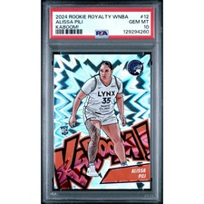 2024 Panini Kaboom! Basketball #12 Alissa Pili RC Rookie PSA 10 Gem Mint Pop 8