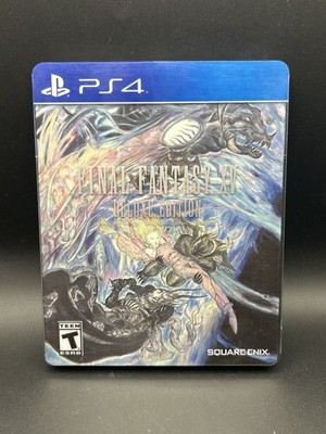 Final Fantasy XV PS4 Deluxe Edition SteelBook Kingsglaive Royal Raiment DLC