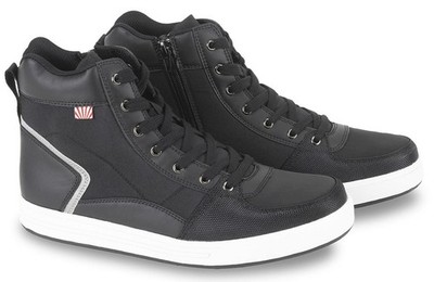 Noru Tori Mens Motorcycle Boots Black