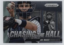 2014 Panini Prizm Chasing the Hall Joe Mauer #16 HOF 13st