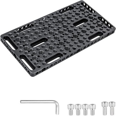 CP10 Multi-Functional Cheese Plate with 1/4'' & 3/8'' Threads ARRI Holes