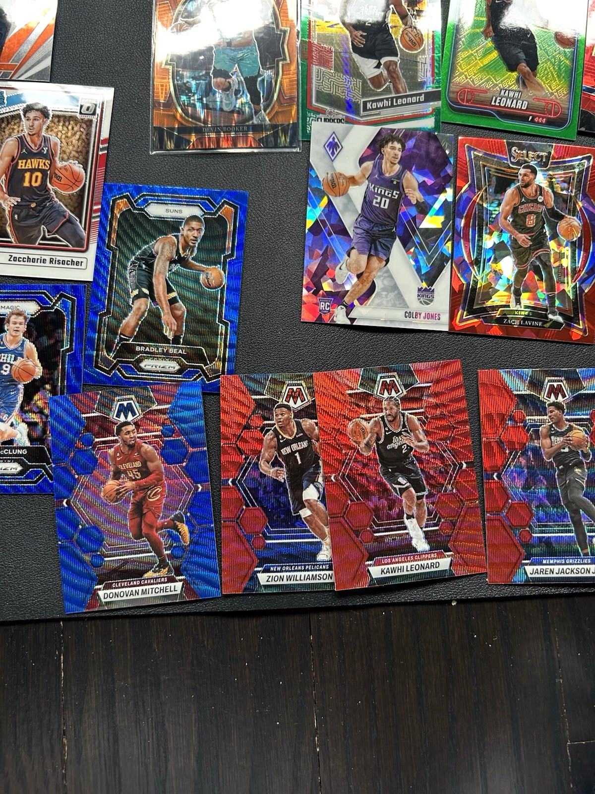 Insane (460+) Lot 5 AUTOS, Patches, #’d NBA Prizm, Select, Optic: Stars, RCs!!! view 15