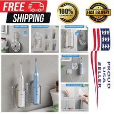 Electric Toothbrush Holders, Wall Mounted Tooth Brushing Holder for Bathroom,...