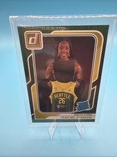 2029 Donruss #92 Flau’jae Johnson Green Shimmer Rated Rookie Card