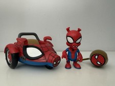 Disney Toybox Marvel legend Spiderman Bike Spider Ham Pig Figure Set weapon 