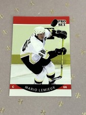 2021-22 Leaf Pro Set Mario Lemieux Red #PS06 Pittsburgh Pirates (Q)