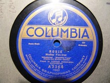 1919 YERKES JAZZARIMBA You oughta See my Baby No Wonder I'm Blue COLUMBIA A3364