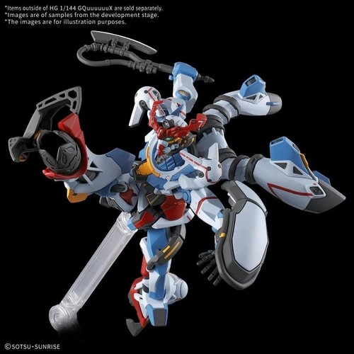 Bandai High Grade Hggq 1/144 Portable Suit Gundam Gms-ω Gquuuuuux - Photo 4 sur 6