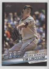 2020 Topps Decades Best Series 2 Award Winners Black 74/299 Tim Lincecum k4s
