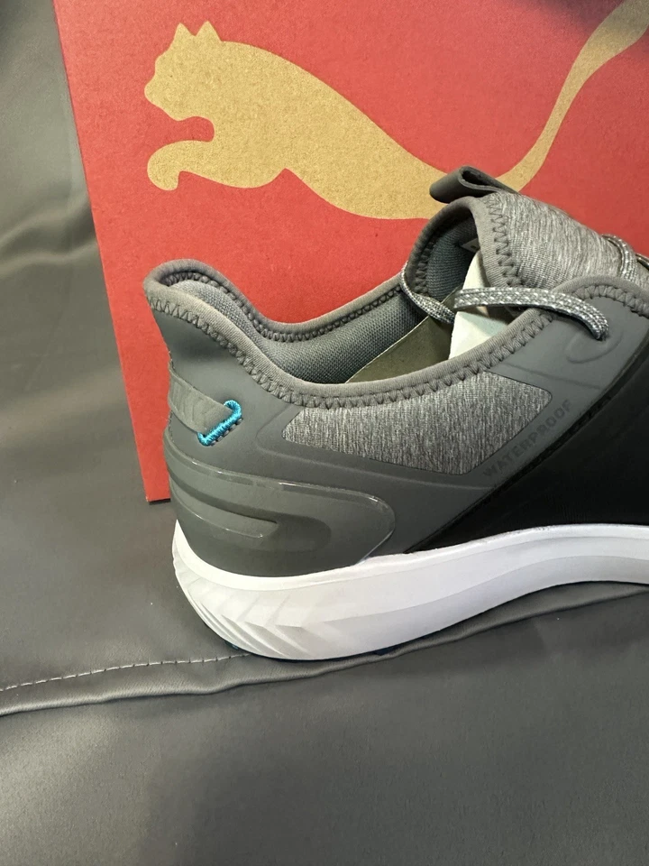 Nuevos zapatos de golf PUMA Ignite Elevate 376077-03 tono silencioso/plateado - para hombre EE. UU. 14D Foto 4 de 4
