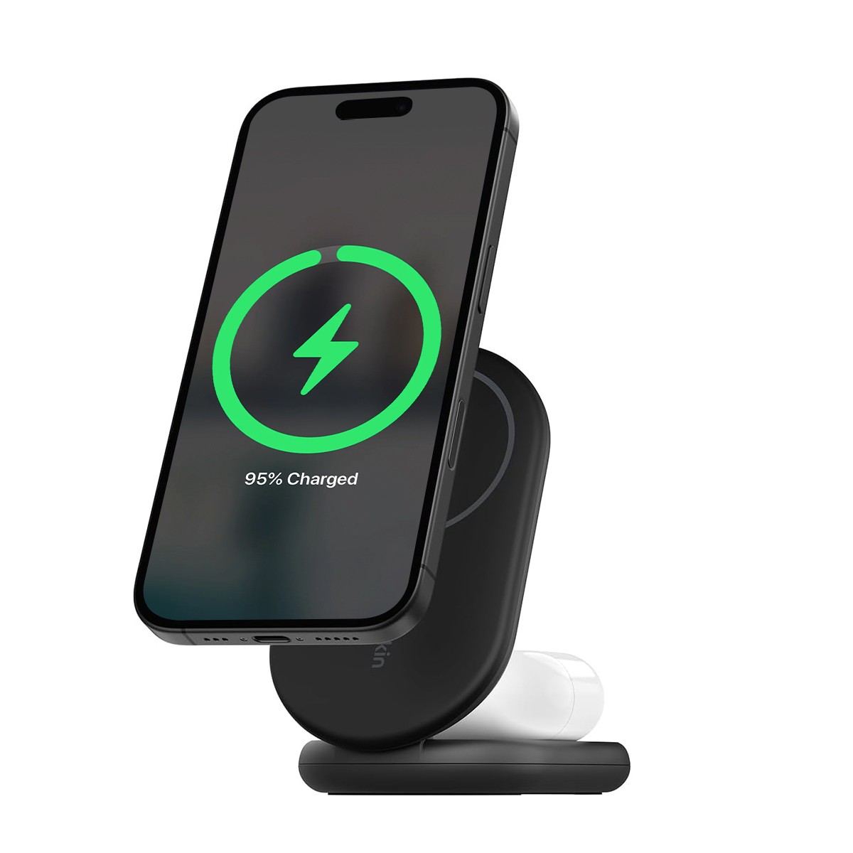 Station de charge sans fil double induction pour ne plus manquer de batterie au réveil