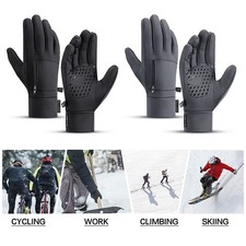 M L XL Unisex Winter Warm Water Windproof Touch Screen Driving Cycling Gloves O