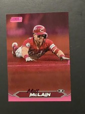 2024 Topps Stadium Club - Matt McLain #37 Pink Foil