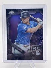 2026 Topps Chrome Black Jakob Marsee /75 RC Image Variation SP