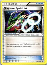 Rayquaza Spirit Link Uncommon XY - Roaring Skies 87/108 LP on eBay