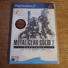 METAL GEAR SOLID 2 SUBSTANCE PS2 PLAYSTATION 2 COMPLETO VERS ITA