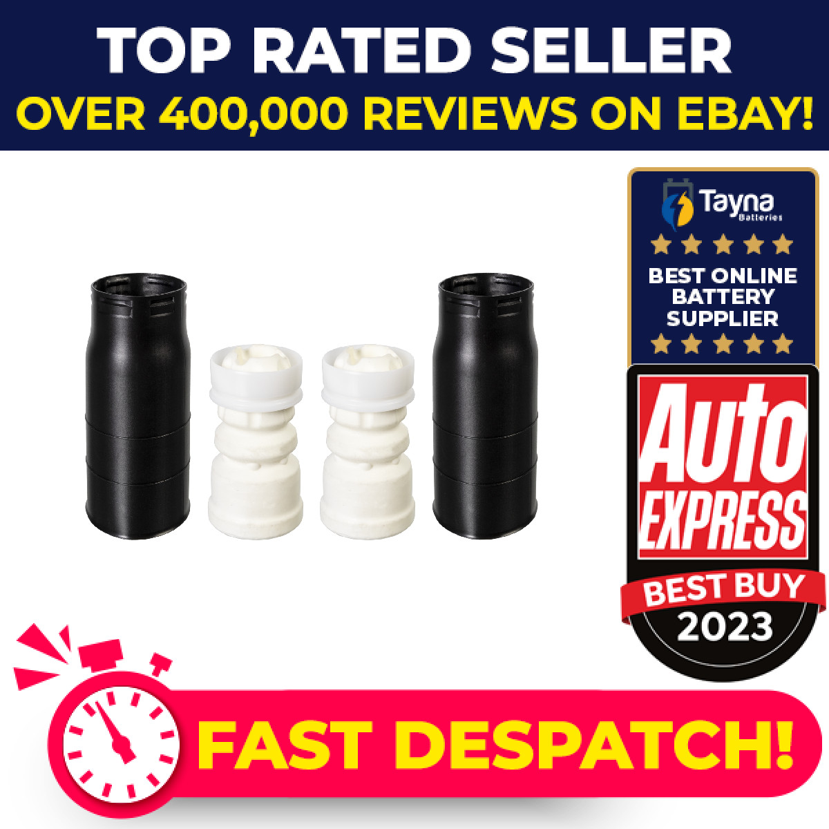 Suspension Buffer fits AUDI A6 C8 3.0D Rear 2018 on 4M0512131 4M0512131S1 Febi