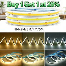 COB LED Strip Light Flexible Waterproof IP68 Tape Lights DIY Lighting 12V 24V