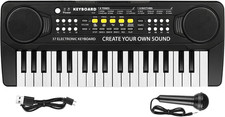 Kid Keyboard Piano - 37 Keys Piano Toys for Kids Beginners Electronic Pianos wit