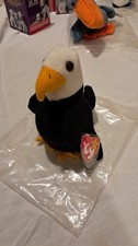 TY Beanie Baby - BALDY the Bald Eagle. 1996 plush Toy