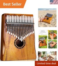 Kalimba Thumb Piano 17 Keys, Portable Mbira Finger Piano Gifts for Kids and A...