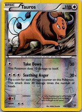 Tauros - 100/146 - XY - Reverse Holofoil - Rare