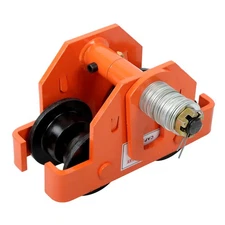 Push Beam Trolley Manual Trolley 2200 lbs/1 Ton Load 2.5"-8" Adjustable New